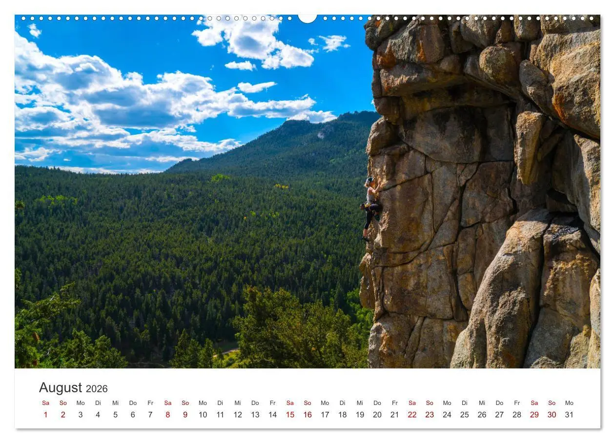 Bild: 9783457565919 | Klettern - Immer weiter hoch hinauf (Wandkalender 2026 DIN A2...