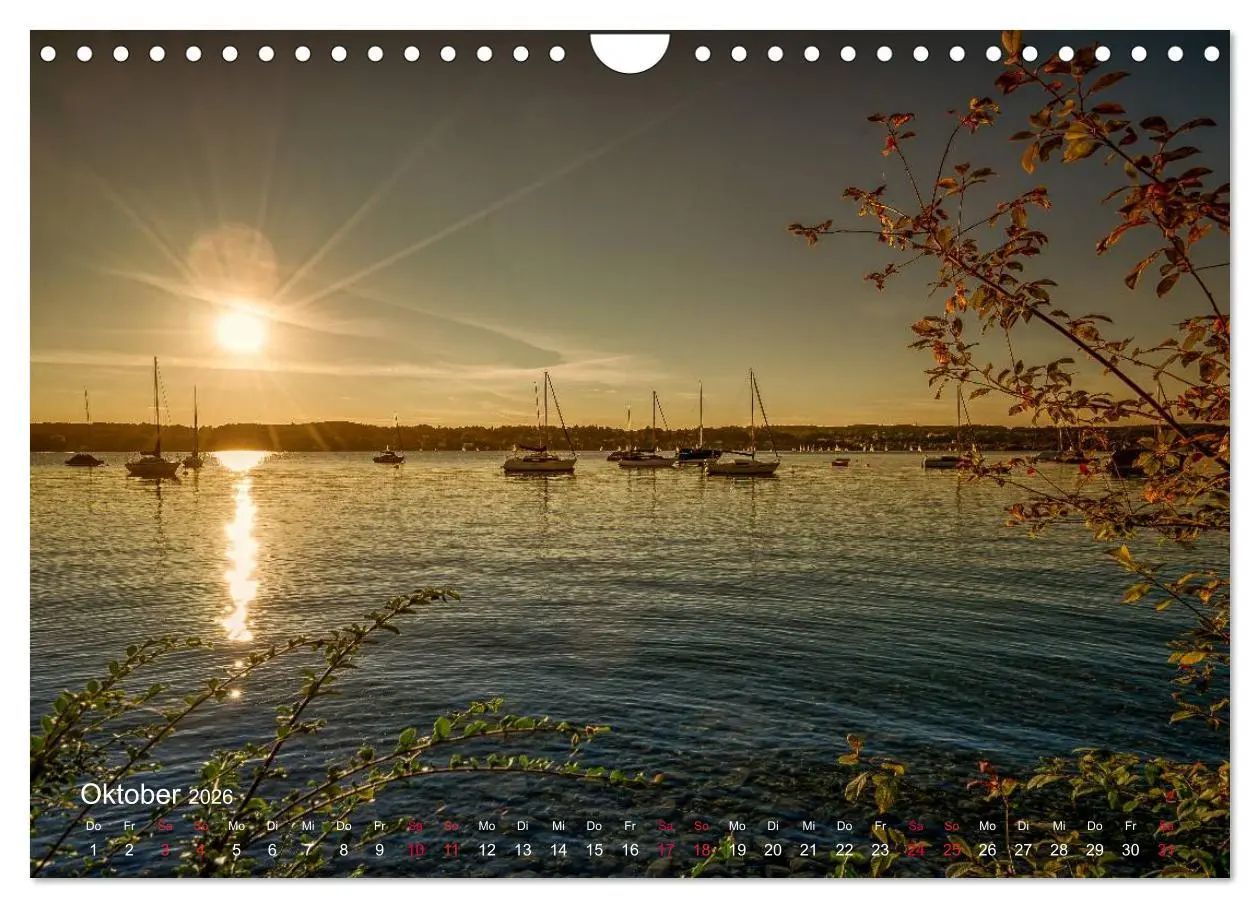 Bild: 9783516035919 | Impressionen vom Starnberger See (Wandkalender 2026 DIN A4 quer),...