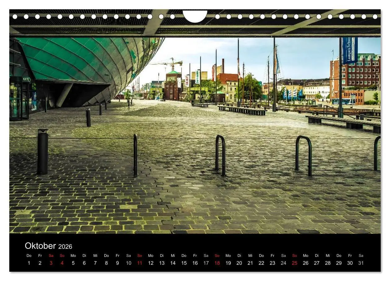 Bild: 9783516105919 | Bremerhaven - Blickpunkte (Wandkalender 2026 DIN A4 quer), CALVENDO...