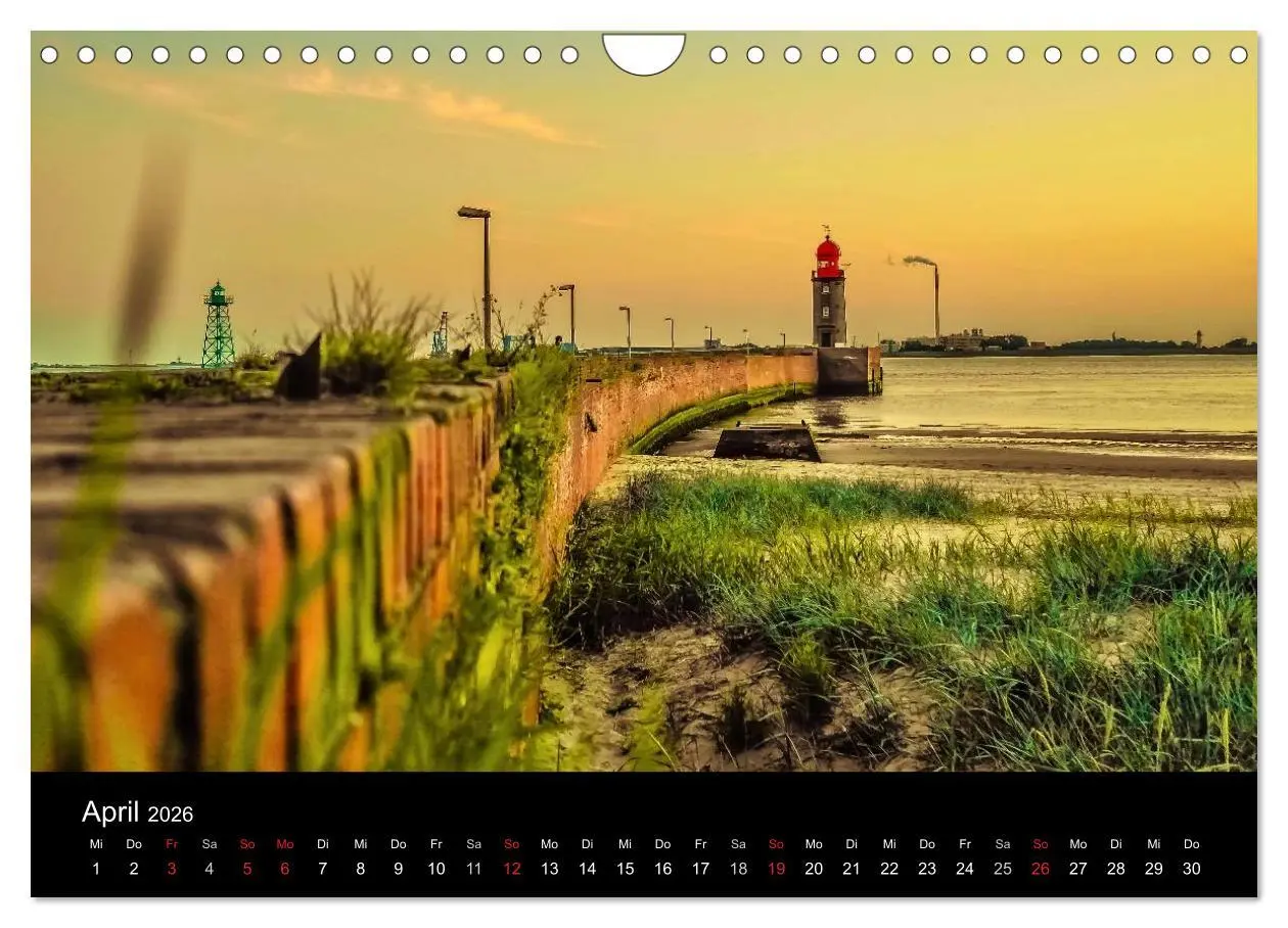Bild: 9783516105919 | Bremerhaven - Blickpunkte (Wandkalender 2026 DIN A4 quer), CALVENDO...