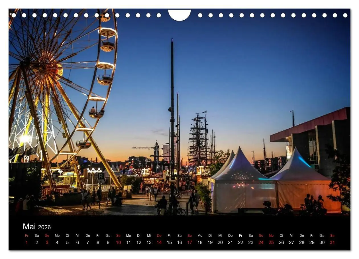 Bild: 9783516105919 | Bremerhaven - Blickpunkte (Wandkalender 2026 DIN A4 quer), CALVENDO...