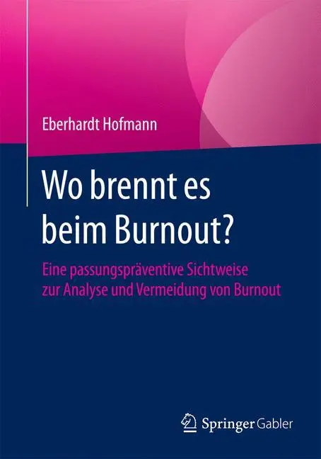 Cover: 9783658085919 | Wo brennt es beim Burnout? | Eberhardt Hofmann | Taschenbuch | ix