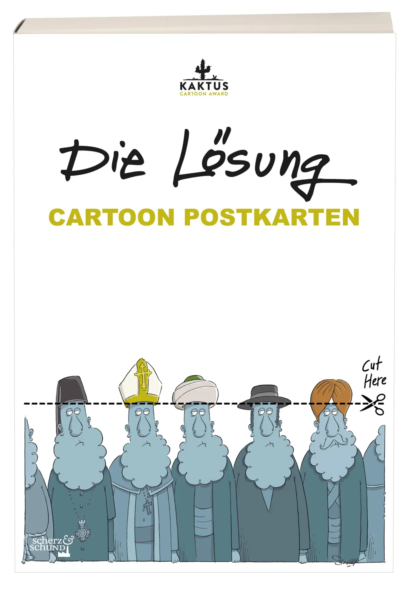 Cover: 9783903055919 | Cartoon Postkarten - Die Lösung | Schule des Ungehorsams e. V. | Buch