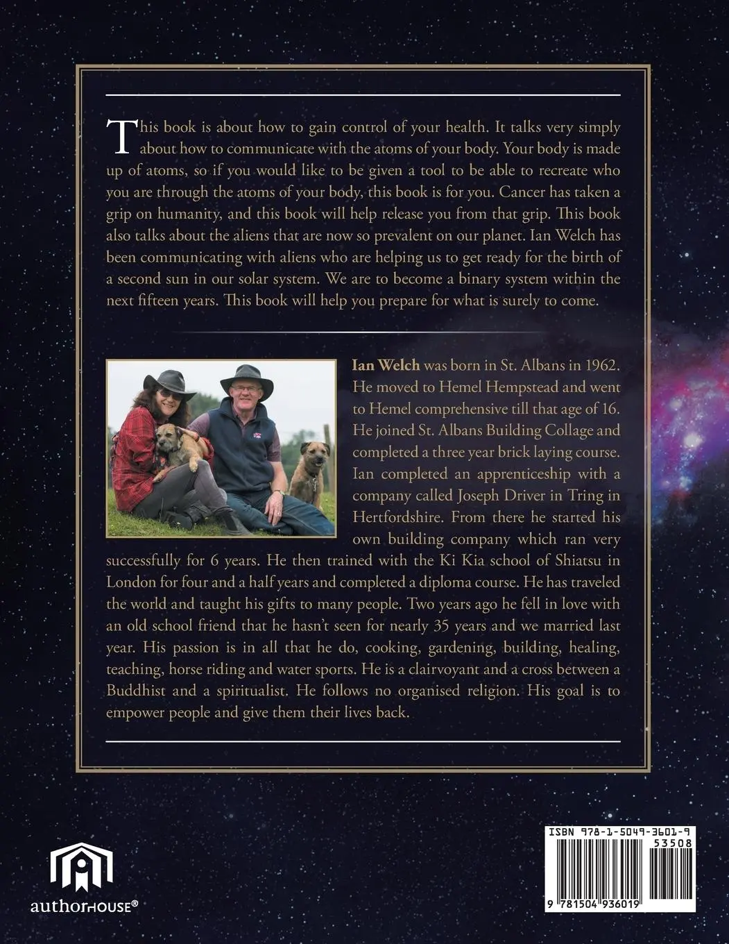 Rückseite: 9781504936019 | Empowering the Atomic Body | The Universe Within | Ian Welch | Buch