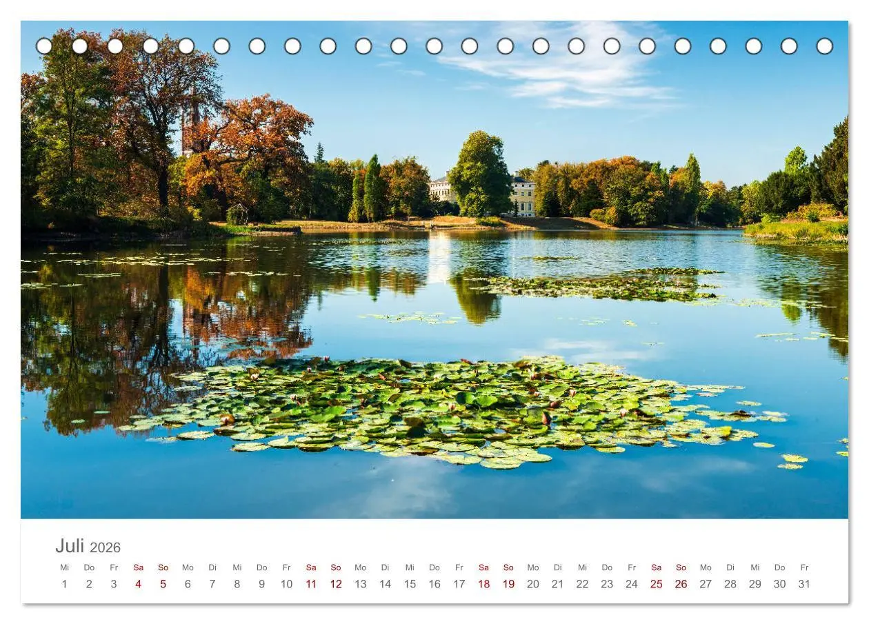 Bild: 9783457766019 | Dessau Design und ein schöner Park (Tischkalender 2026 DIN A5...