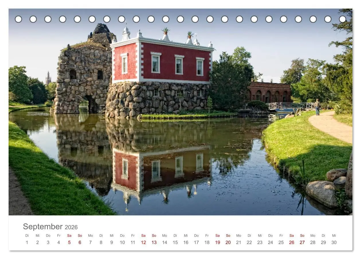 Bild: 9783457766019 | Dessau Design und ein schöner Park (Tischkalender 2026 DIN A5...