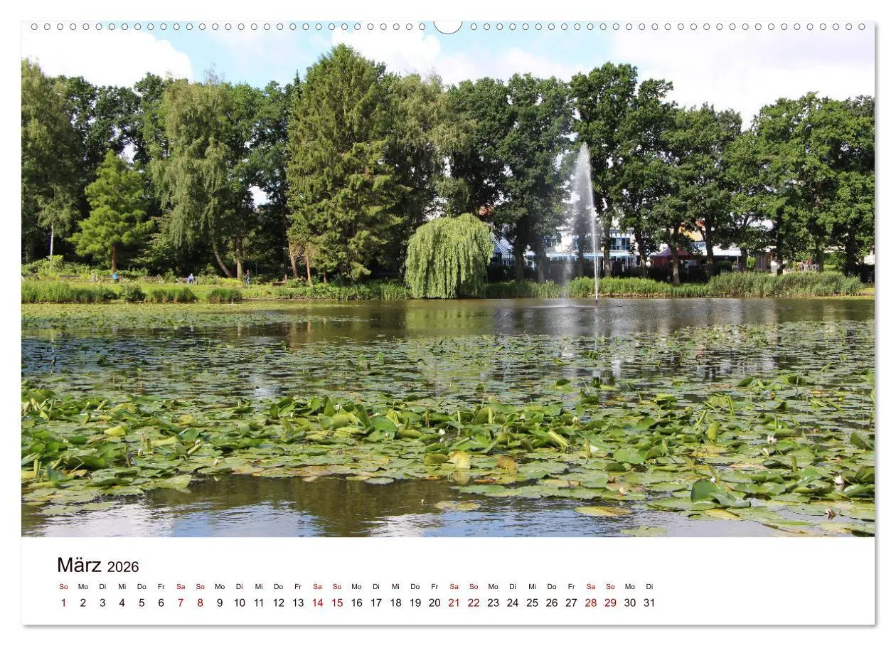 Bild: 9783457906019 | Bad Schwartau (Wandkalender 2026 DIN A2 quer), CALVENDO Monatskalender