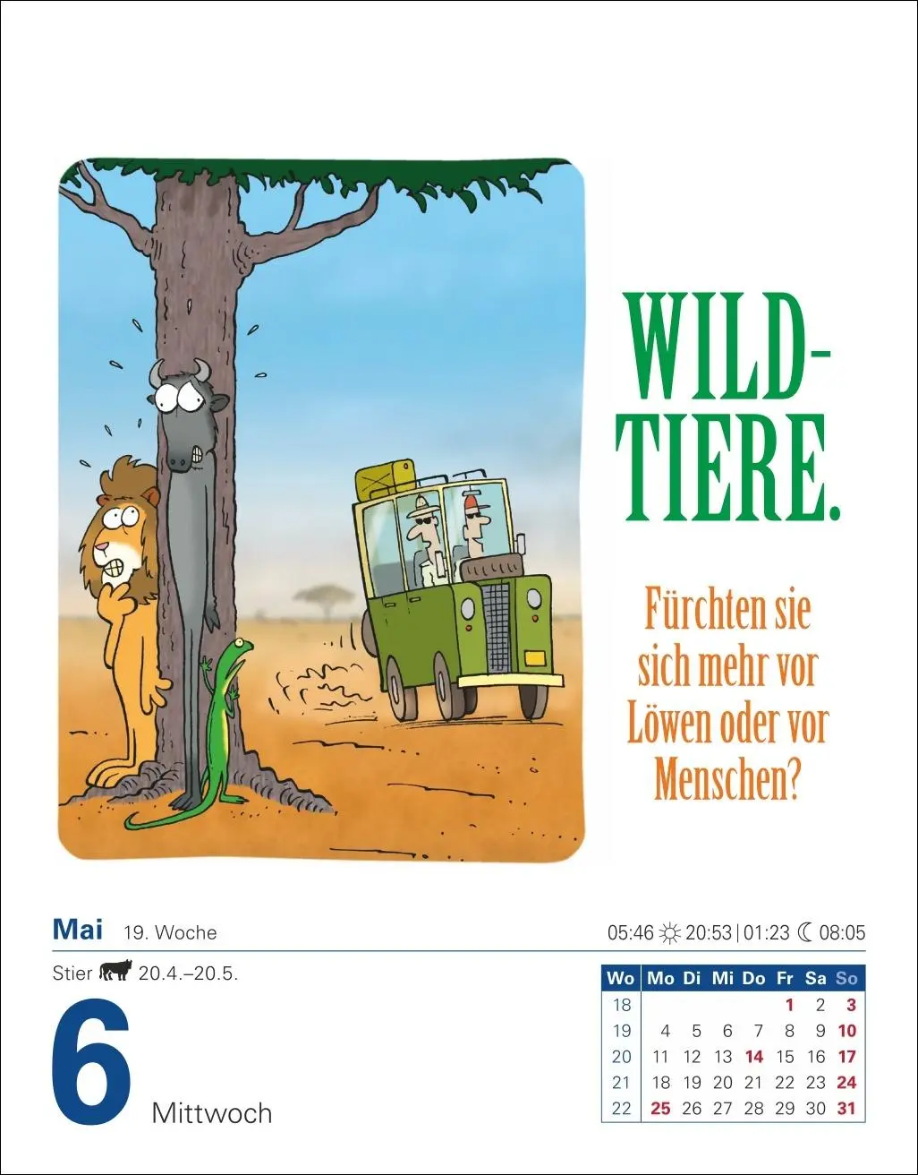 Bild: 9783840036019 | Was so nicht im Lexikon steht Tagesabreißkalender 2026 -...