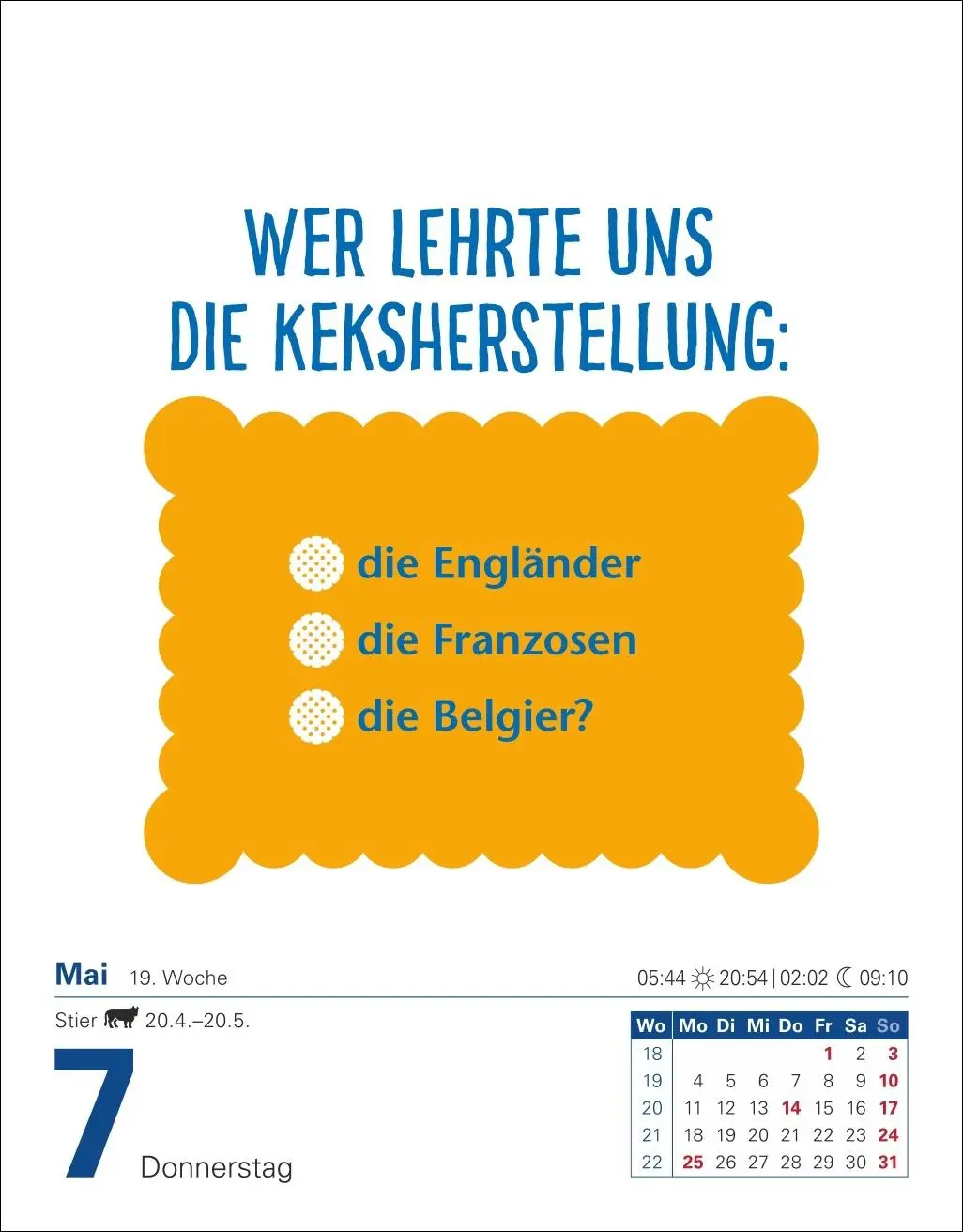 Bild: 9783840036019 | Was so nicht im Lexikon steht Tagesabreißkalender 2026 -...