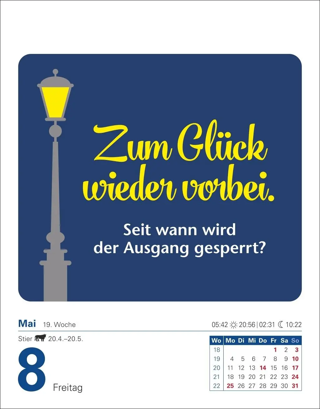 Bild: 9783840036019 | Was so nicht im Lexikon steht Tagesabreißkalender 2026 -...