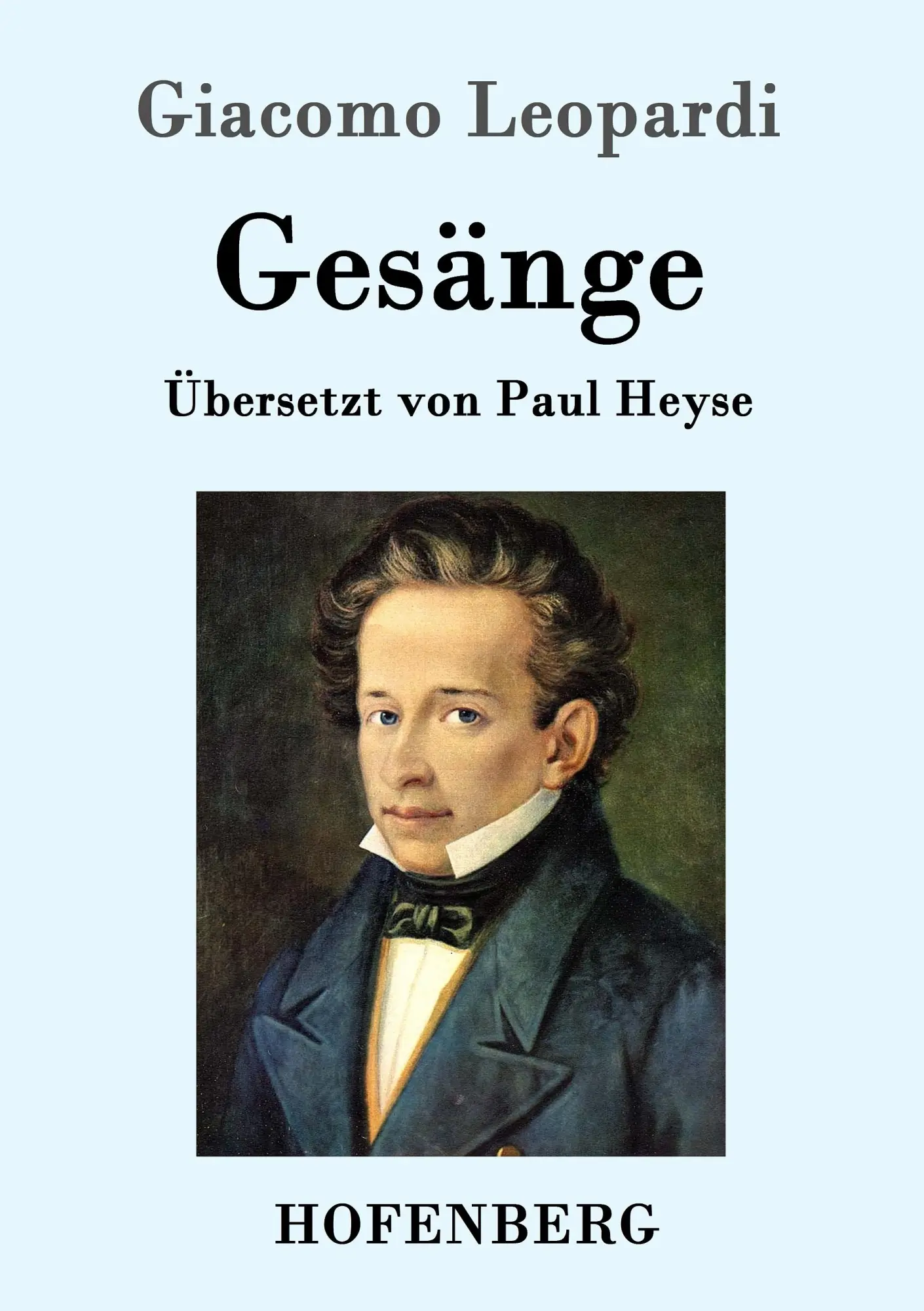 Cover: 9783861996019 | Gesänge | Giacomo Leopardi | Taschenbuch | 124 S. | Deutsch | 2016