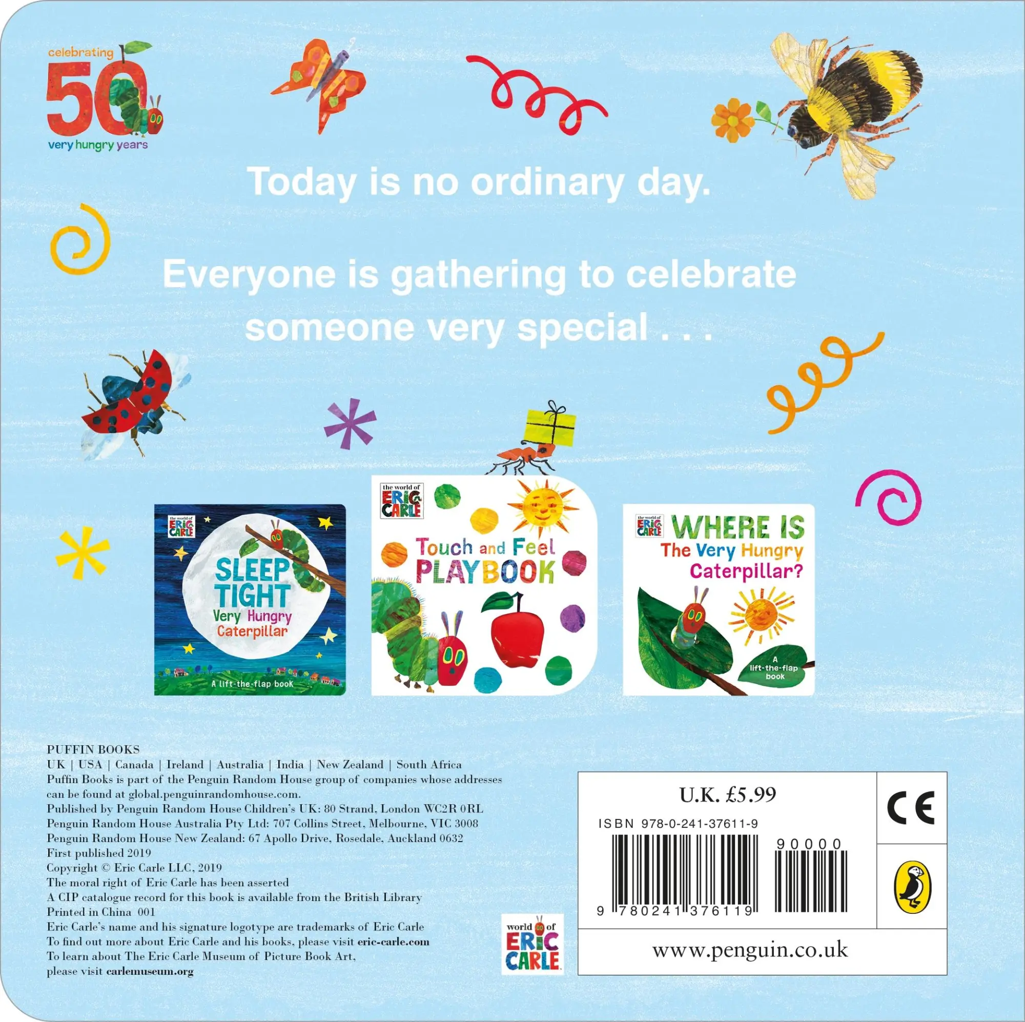 Rückseite: 9780241376119 | The Very Hungry Caterpillar's Birthday Party | Eric Carle | Buch