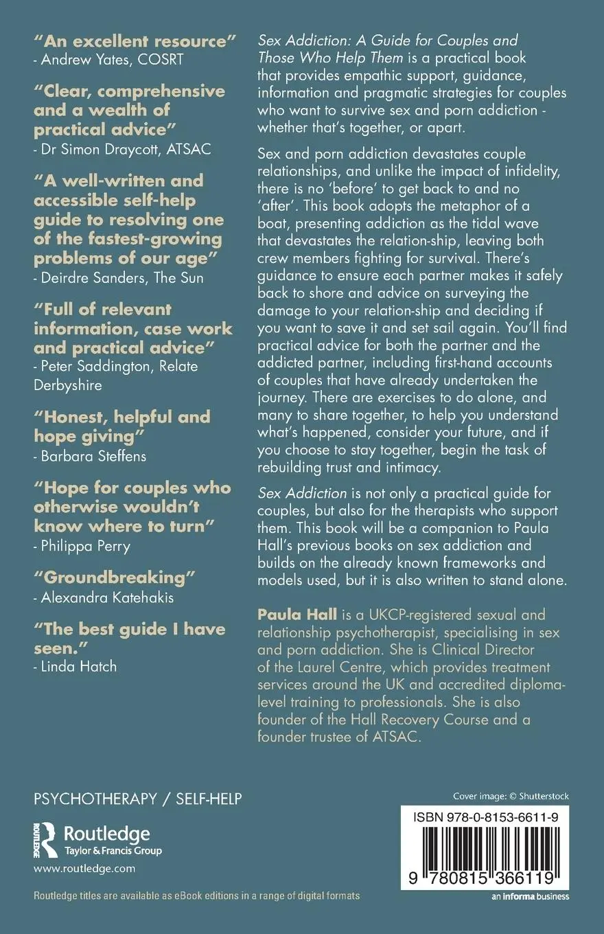 Rückseite: 9780815366119 | Sex Addiction | A Guide for Couples and Those Who Help Them | Hall