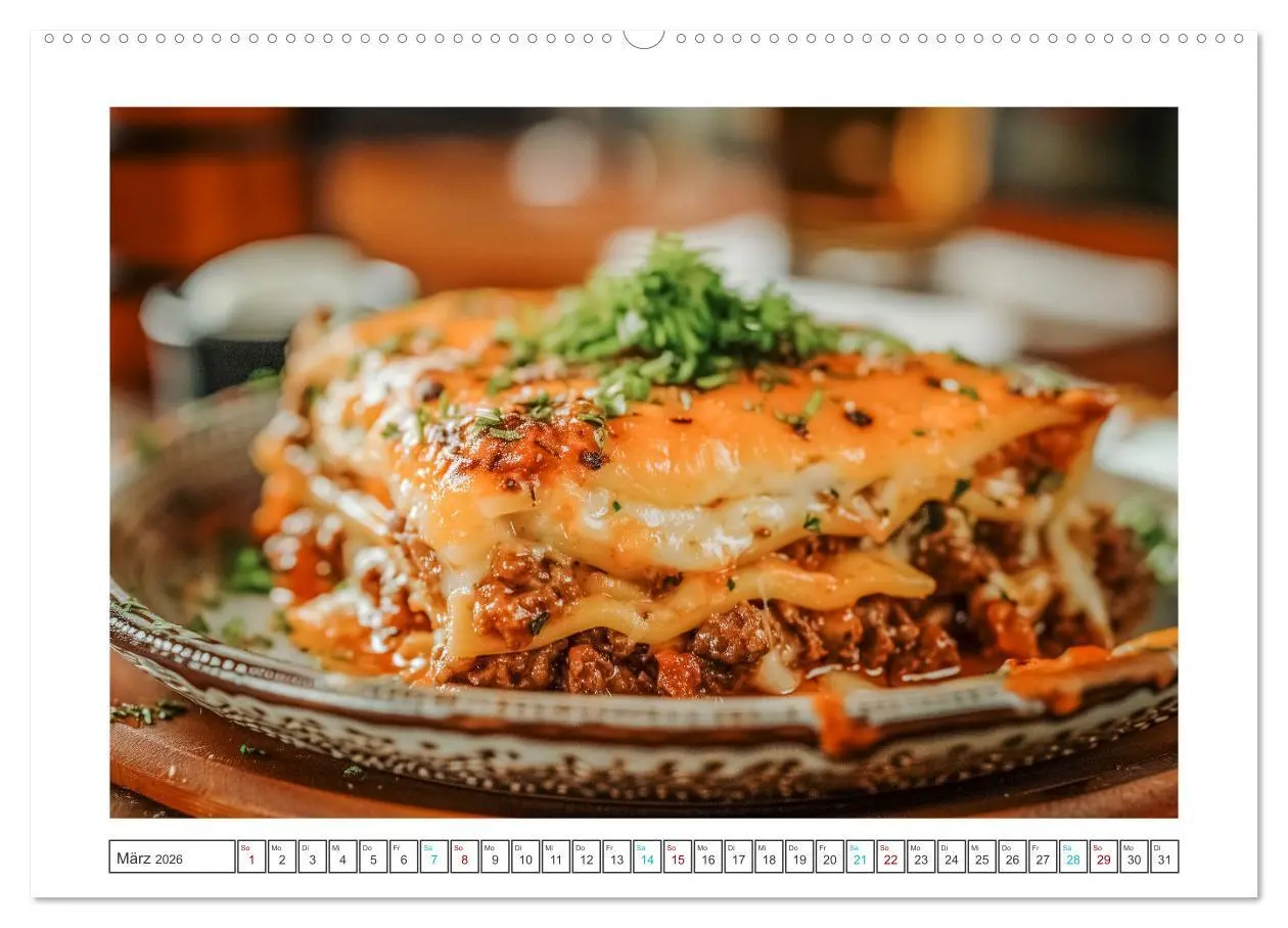 Bild: 9783457376119 | Hackfleisch-Küche (hochwertiger Premium Wandkalender 2026 DIN A2...