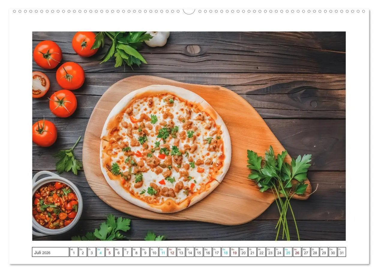 Bild: 9783457376119 | Hackfleisch-Küche (hochwertiger Premium Wandkalender 2026 DIN A2...