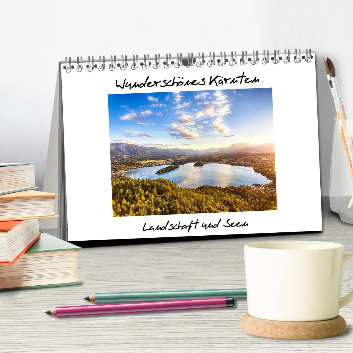 Bild: 9783457446119 | Wunderschönes Kärnten. Landschaft und Seen. (Tischkalender 2026 DIN...