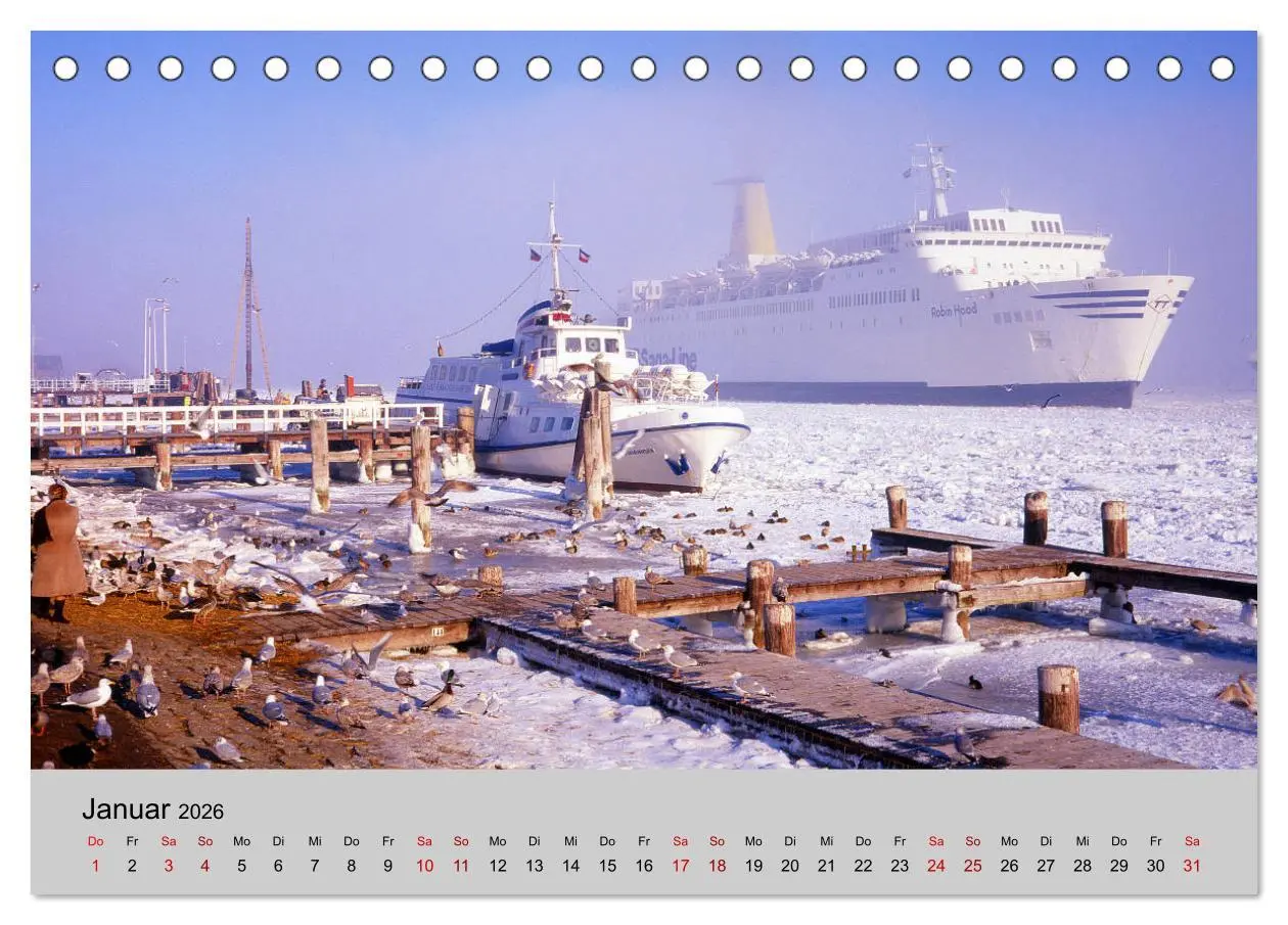 Bild: 9783457756119 | Travemünde maritim (Tischkalender 2026 DIN A5 quer), CALVENDO...