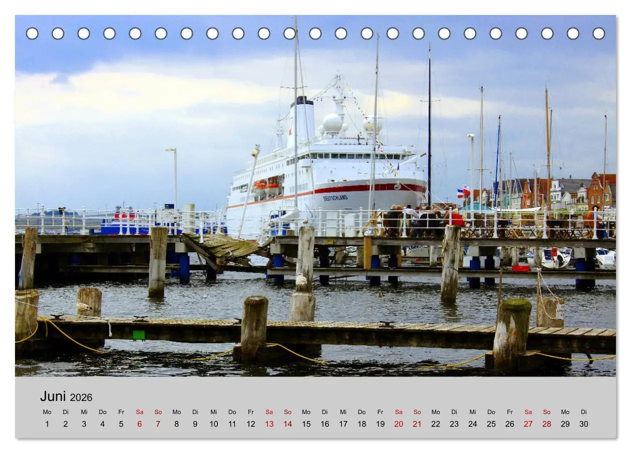 Bild: 9783457756119 | Travemünde maritim (Tischkalender 2026 DIN A5 quer), CALVENDO...