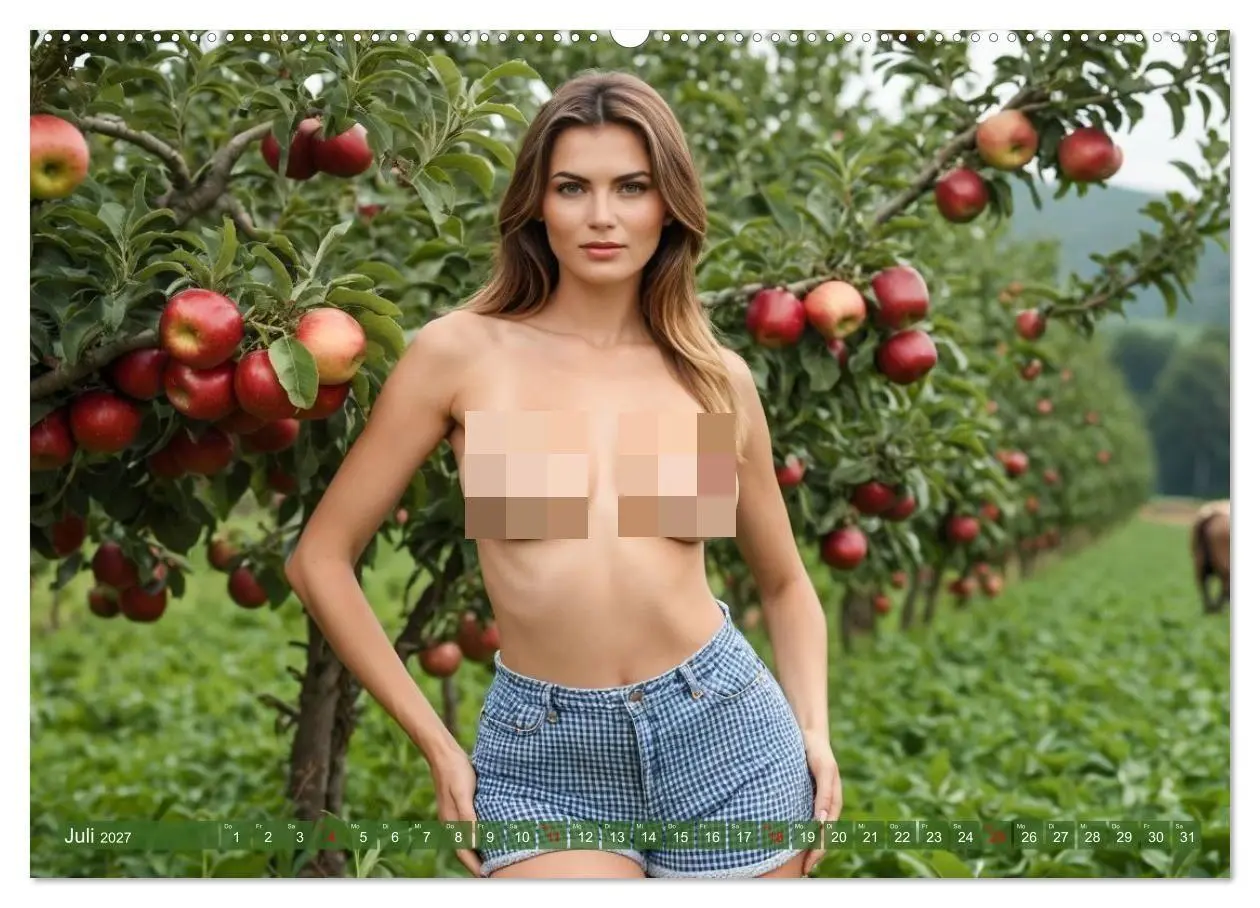 Bild: 9783516916119 | Sexy Bäuerinnen - Nackte Frauen auf dem Bauernhof (Wandkalender...