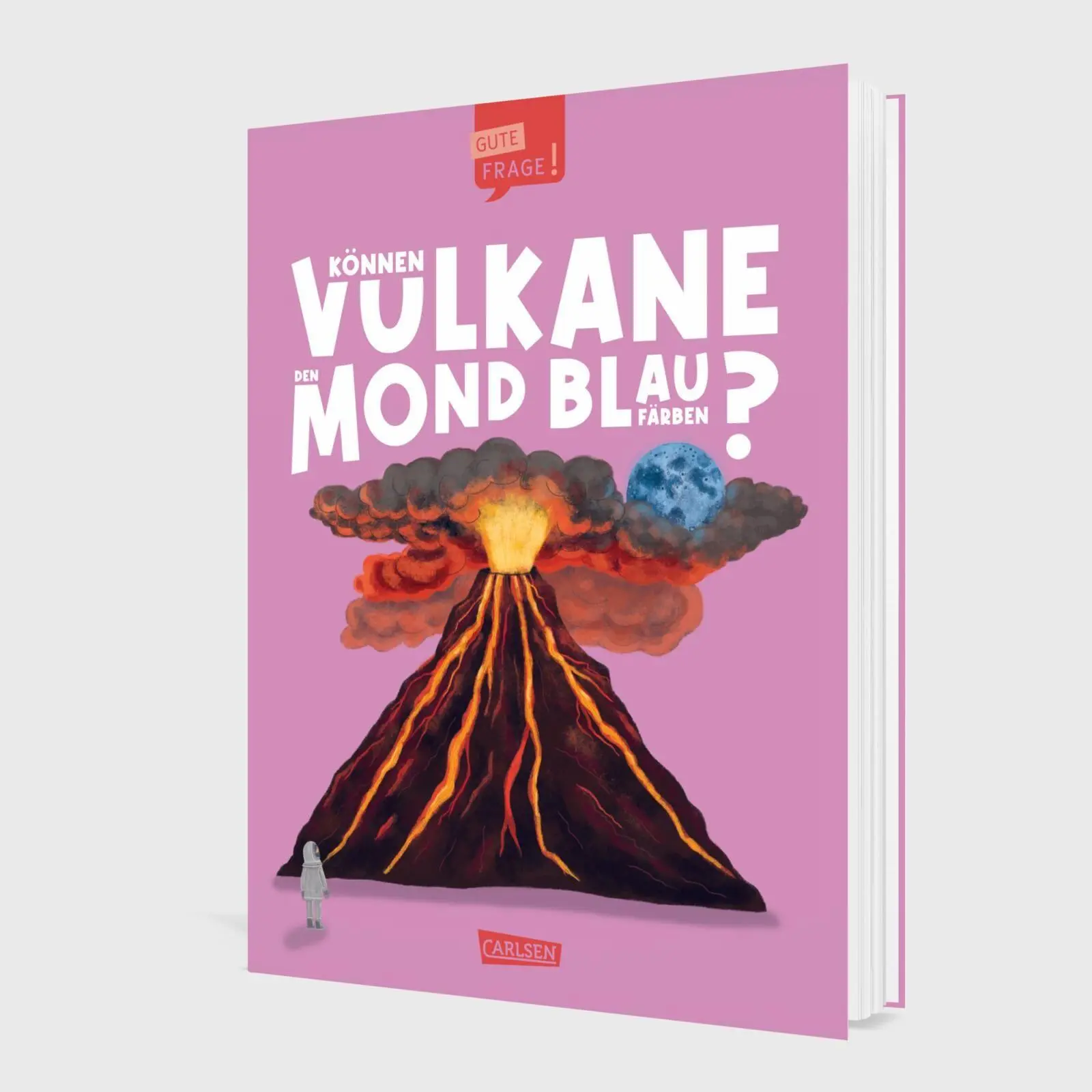 Bild: 9783551256119 | Können Vulkane den Mond blau färben? (Gute Frage! 5) | Olivia Watson