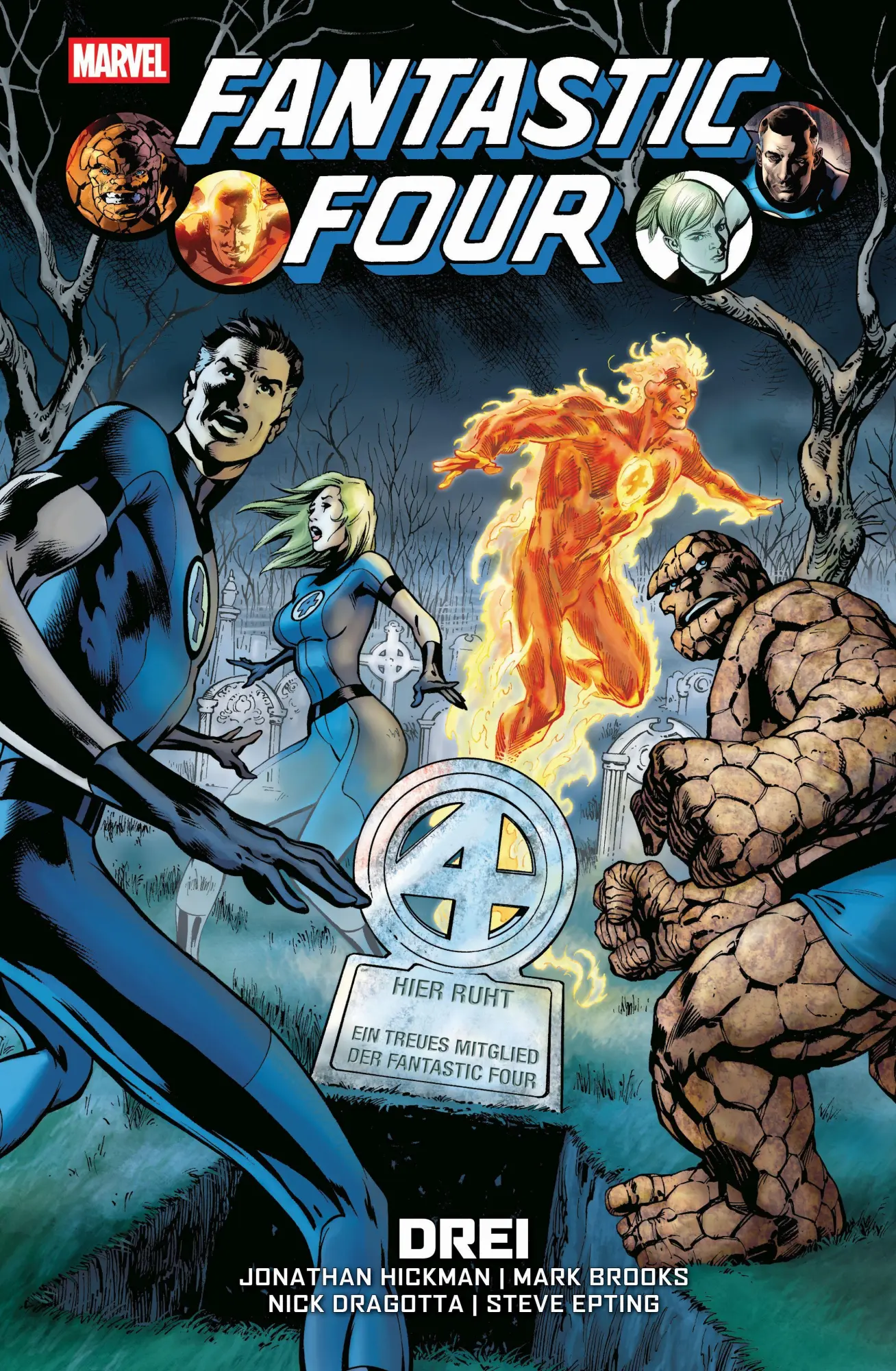 Cover: 9783741646119 | Fantastic Four: Drei | Jonathan Hickman (u. a.) | Taschenbuch | 172 S.