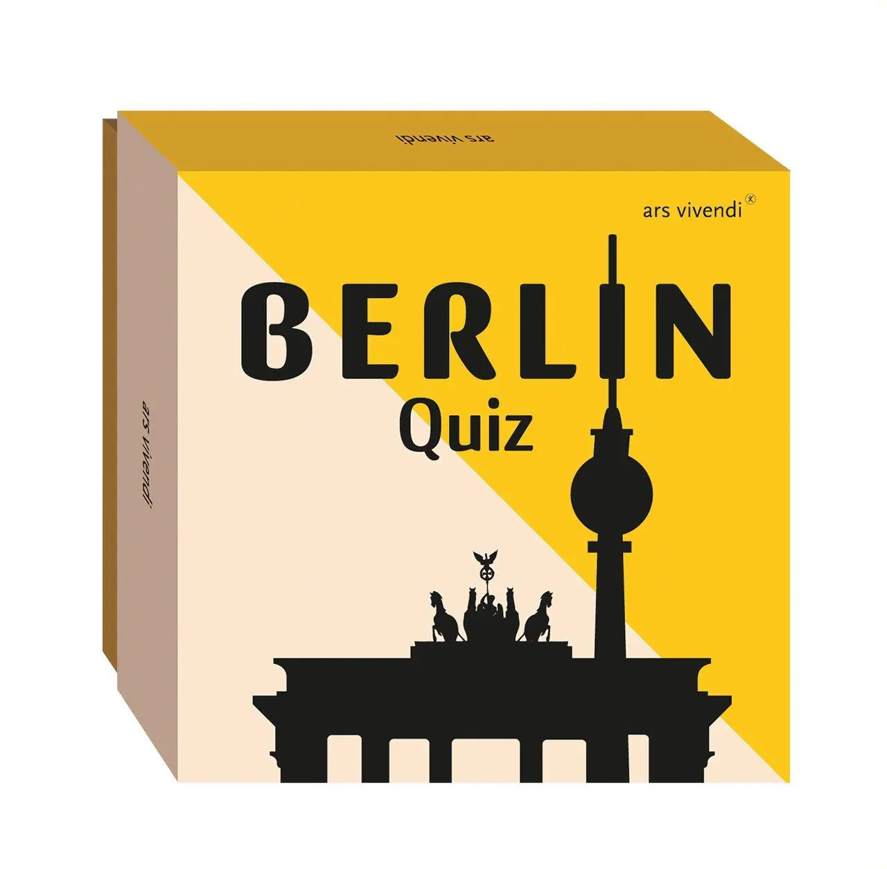 Cover: 9783747206119 | Berlin-Quiz (Neuauflage) | Box mit 66 Spielkarten und Anleitung | Ars