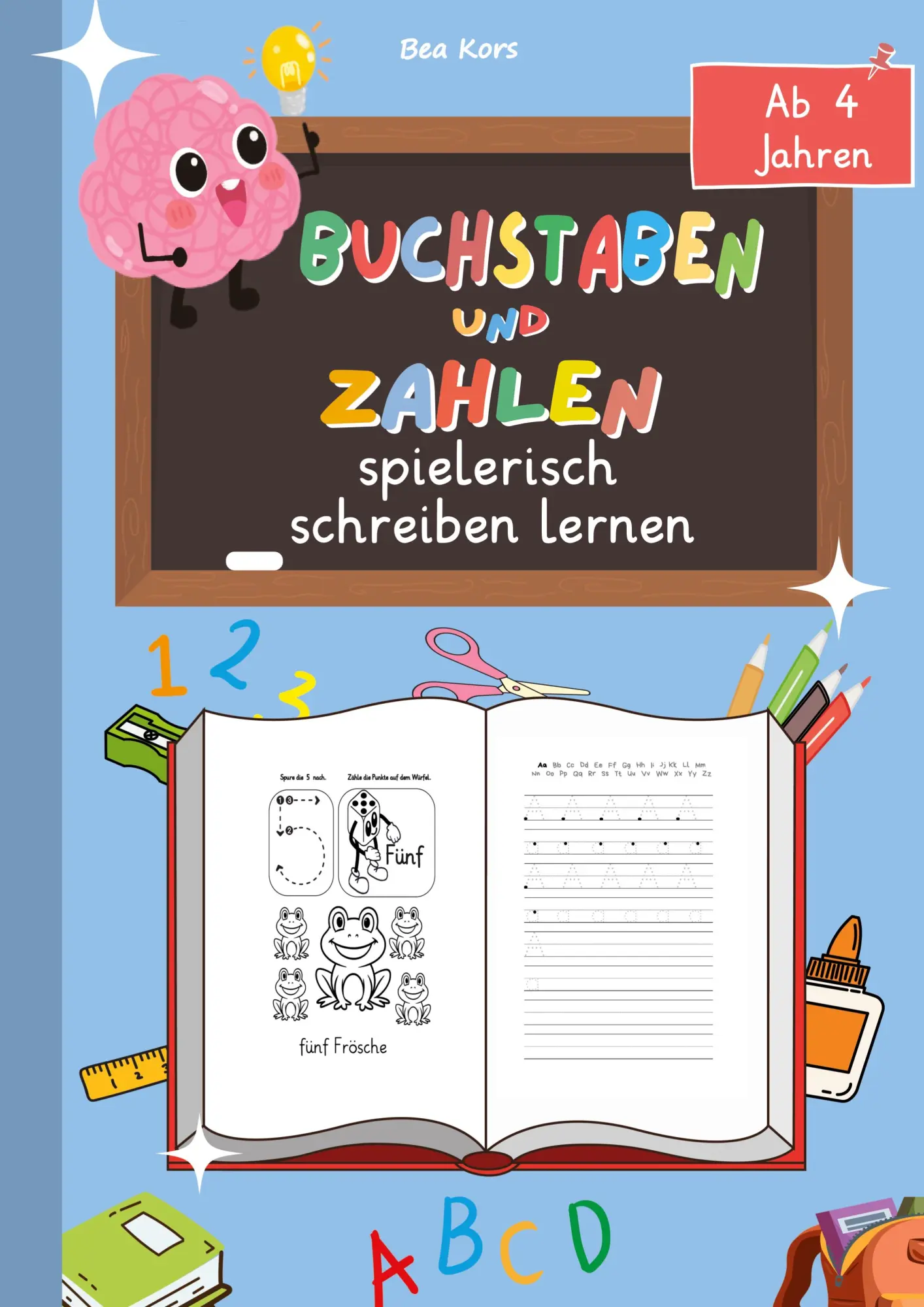 Cover: 9783759256119 | Buchstaben und Zahlen spielerisch schreiben lernen inkl....