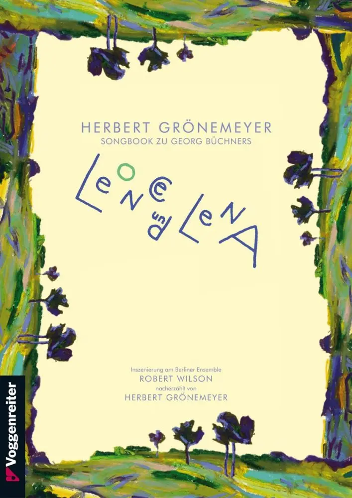 Cover: 9783802406119 | Leonce und Lena | Songbook - Noten | Herbert Grönemeyer | Broschüre