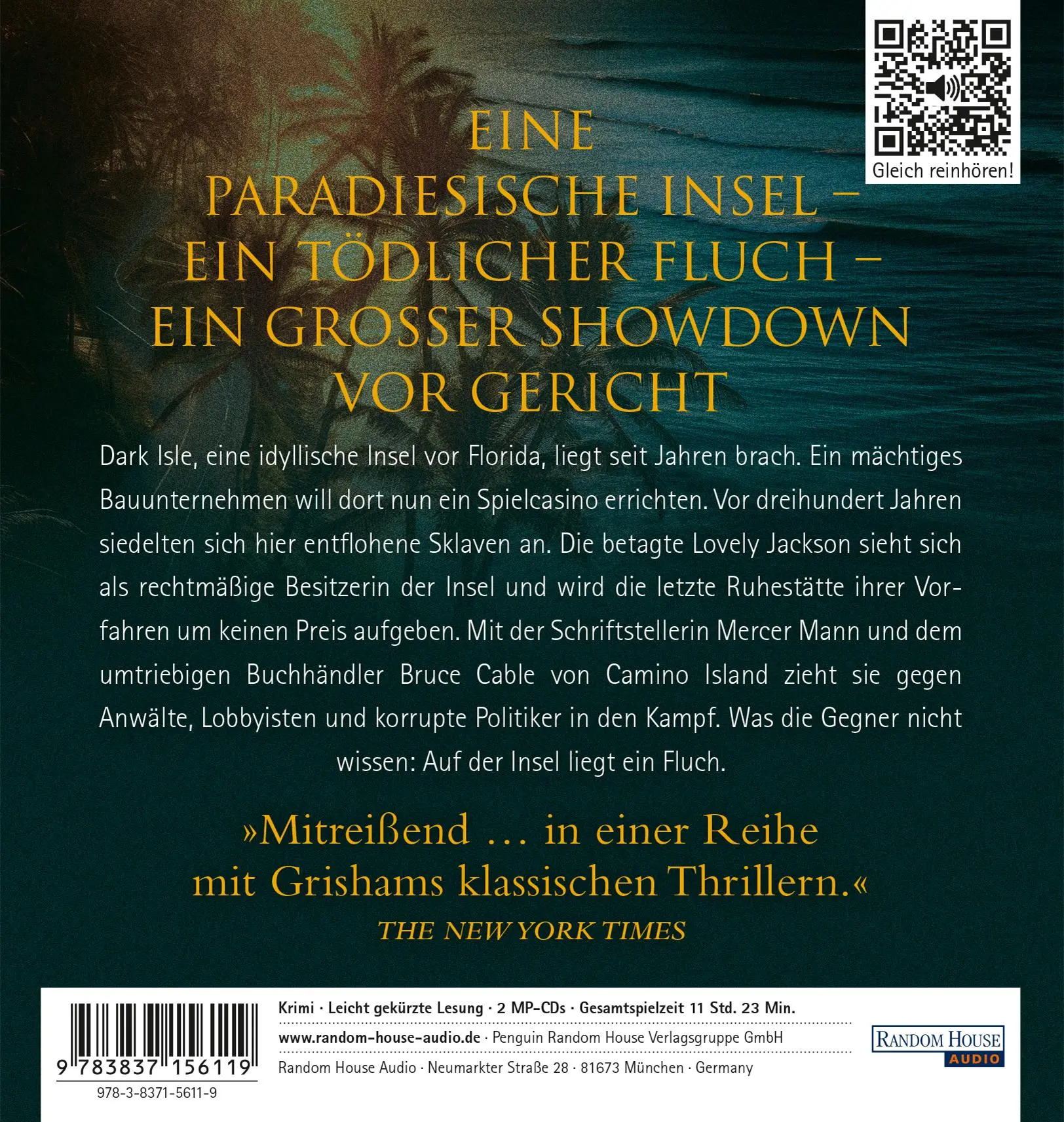 Bild: 9783837156119 | Die Legende | Roman | John Grisham | MP3 | Die Camino-Reihe | Deutsch