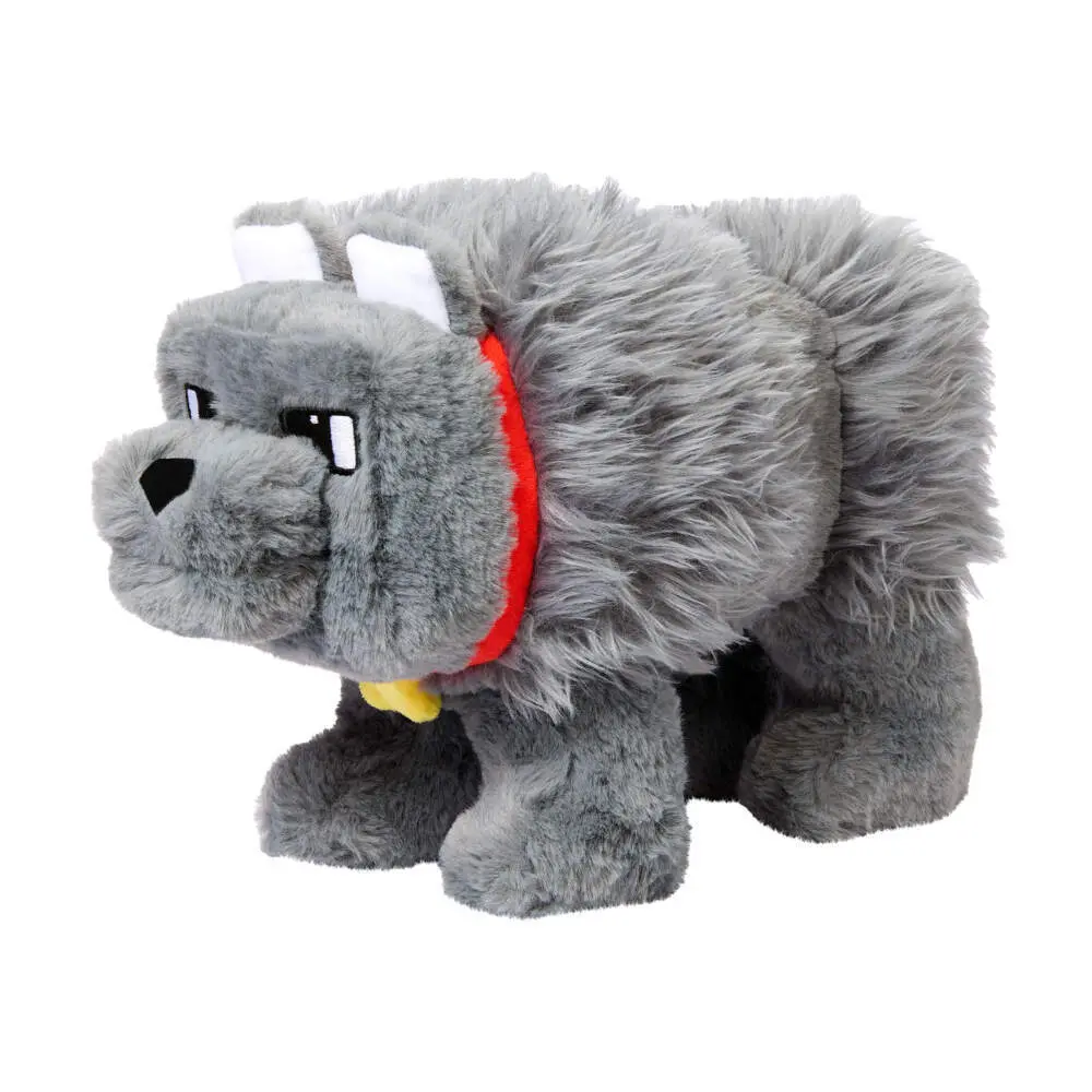 Bild: 194735346219 | Minecraft Dennis the Wolf Deluxe Funktionsplüsch | Offene Verpackung