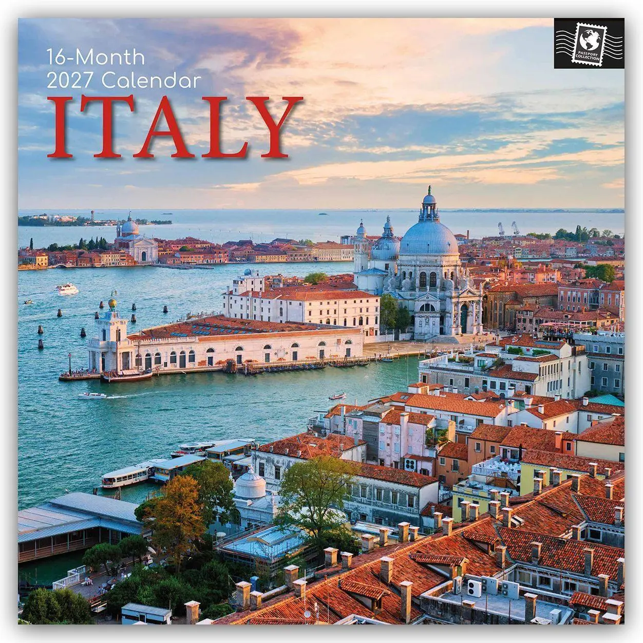 Cover: 9781805976219 | Italy - Italien 2027 - 16-Monatskalender | The Gifted | Kalender