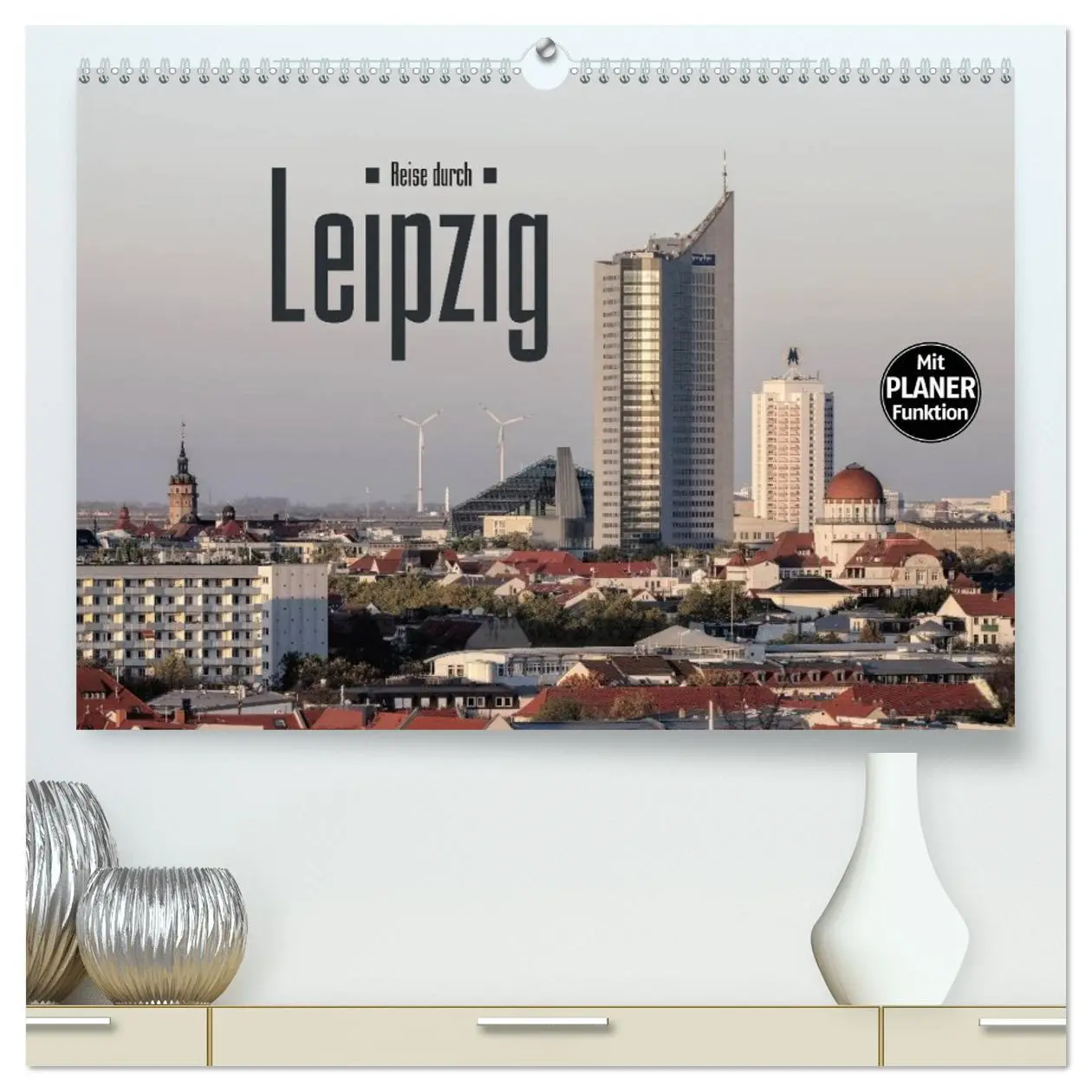 Cover: 9783457986219 | Reise durch Leipzig (hochwertiger Premium Wandkalender 2026 DIN A2...