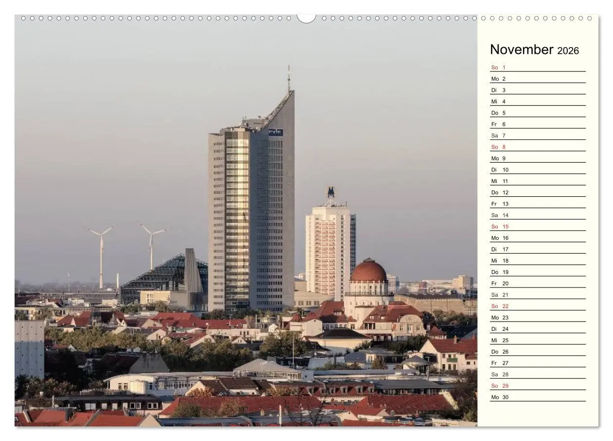 Bild: 9783457986219 | Reise durch Leipzig (hochwertiger Premium Wandkalender 2026 DIN A2...