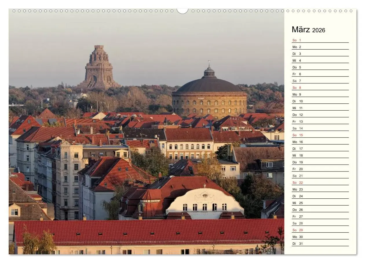Bild: 9783457986219 | Reise durch Leipzig (hochwertiger Premium Wandkalender 2026 DIN A2...