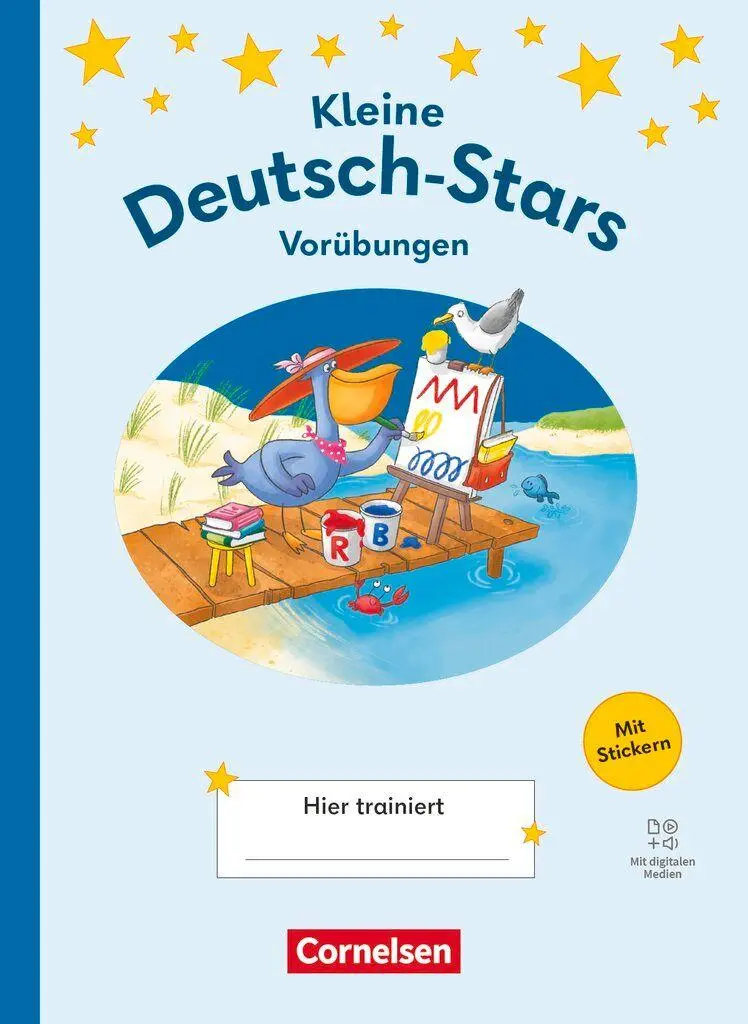 Cover: 9783464816219 | Deutsch-Stars 1. Schuljahr - Lesetraining Ausgabe ab 2025 - Kleine...