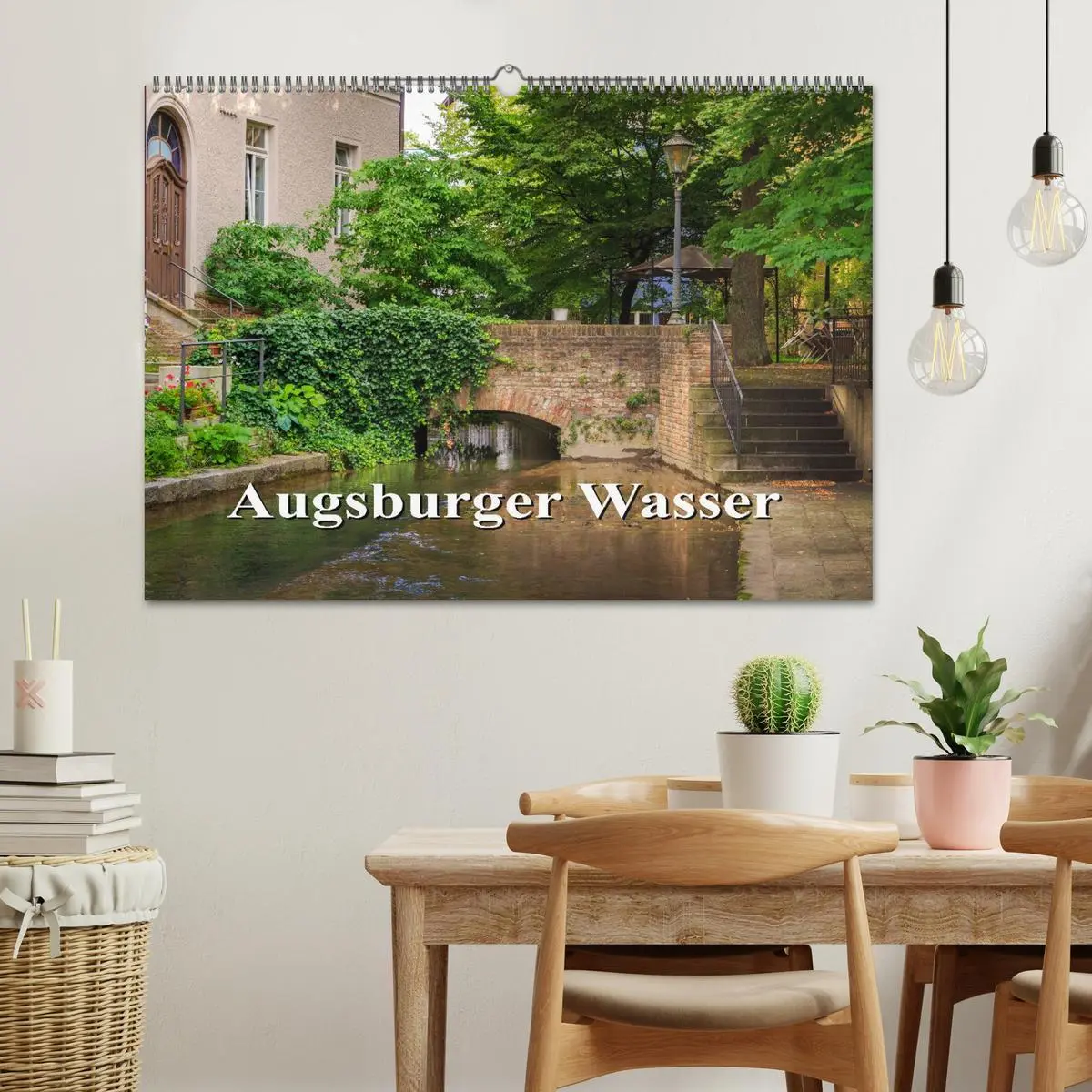 Bild: 9783516216219 | Augsburger Wasser (Wandkalender 2026 DIN A2 quer), CALVENDO...