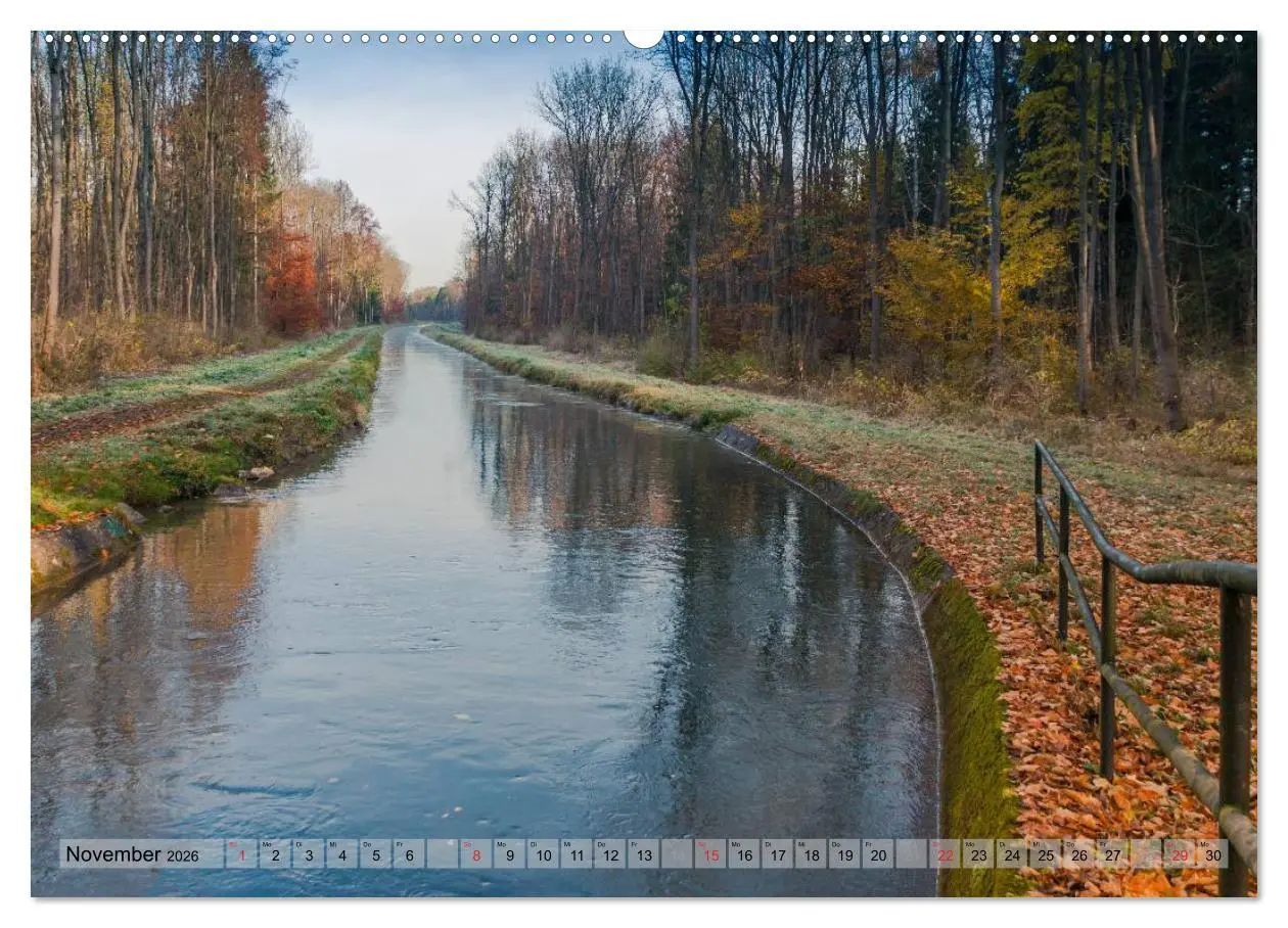 Bild: 9783516216219 | Augsburger Wasser (Wandkalender 2026 DIN A2 quer), CALVENDO...