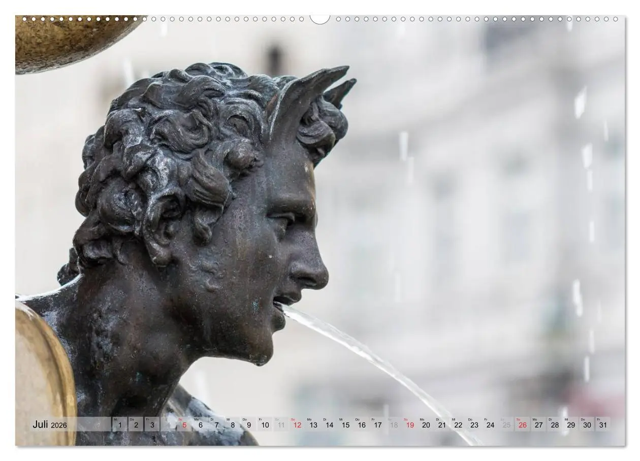 Bild: 9783516216219 | Augsburger Wasser (Wandkalender 2026 DIN A2 quer), CALVENDO...
