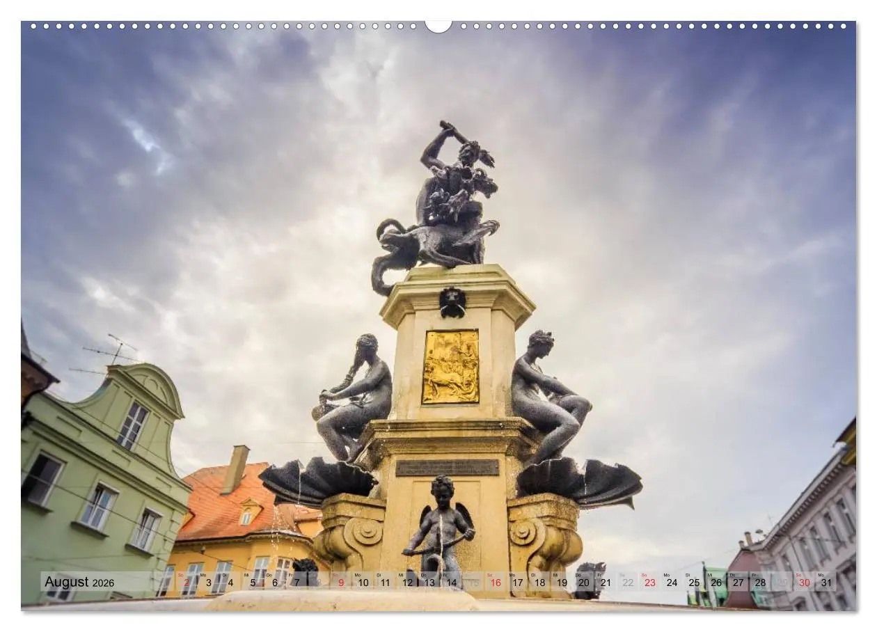 Bild: 9783516216219 | Augsburger Wasser (Wandkalender 2026 DIN A2 quer), CALVENDO...