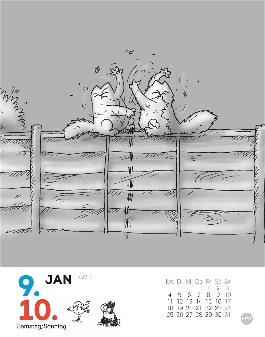 Bild: 9783756416219 | Simons Katze Tagesabreißkalender 2027 | Simon Tofield | Kalender