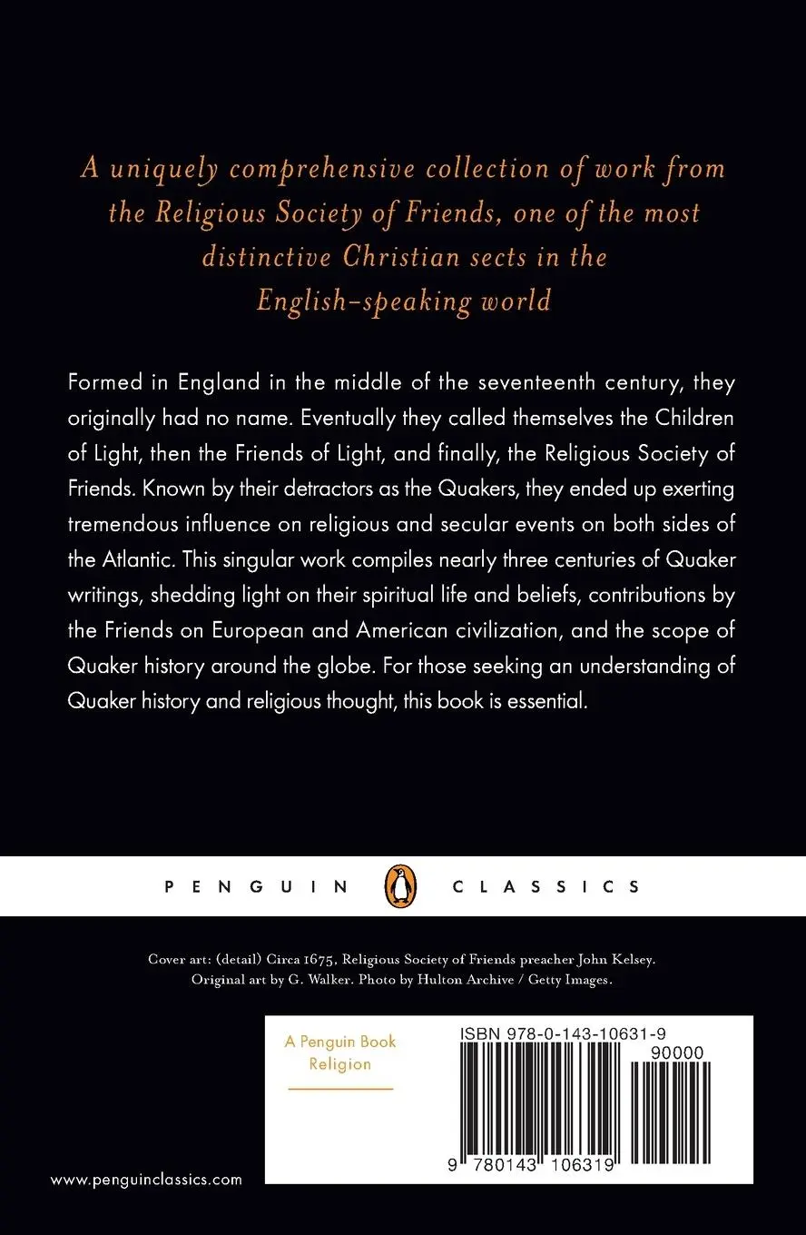 Rückseite: 9780143106319 | Quaker Writings | An Anthology, 1650-1920 | Thomas D. Hamm | Buch