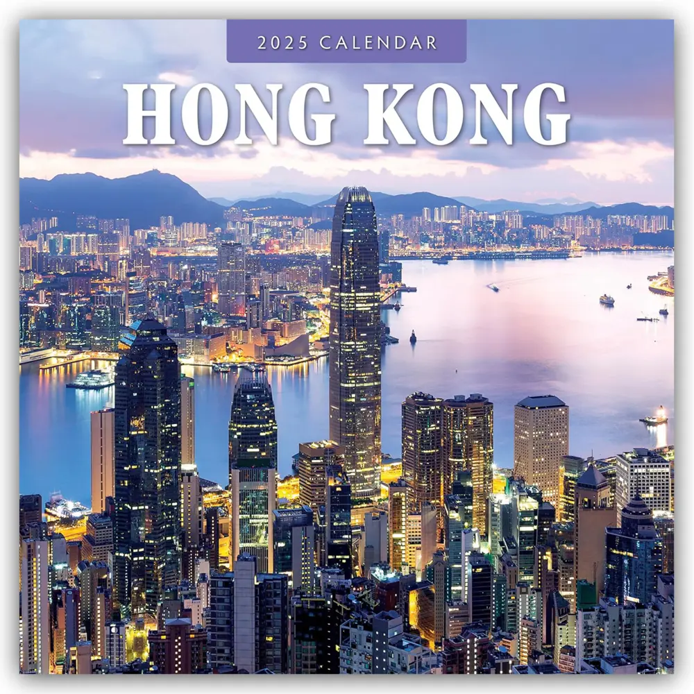 Cover: 9781804426319 | Hongkong 2025 - 16-Monatskalender | Red Robin Publishing Ltd | 14 S.