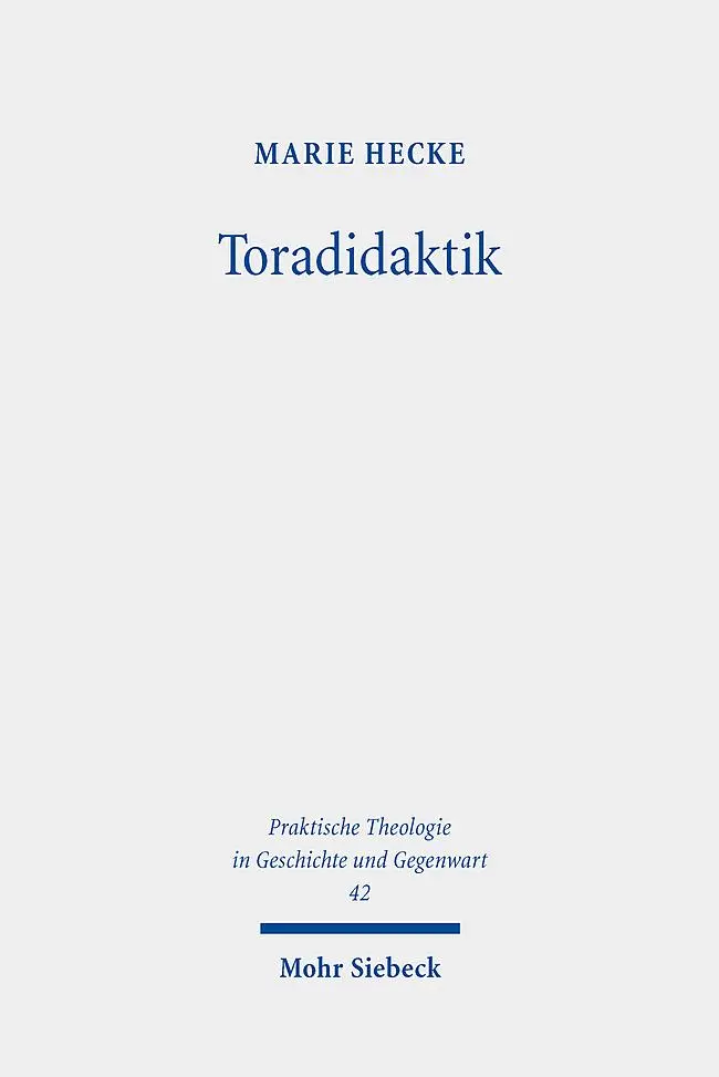 Cover: 9783161626319 | Toradidaktik | Marie Hecke | Taschenbuch | 445 S. | Deutsch | 2024