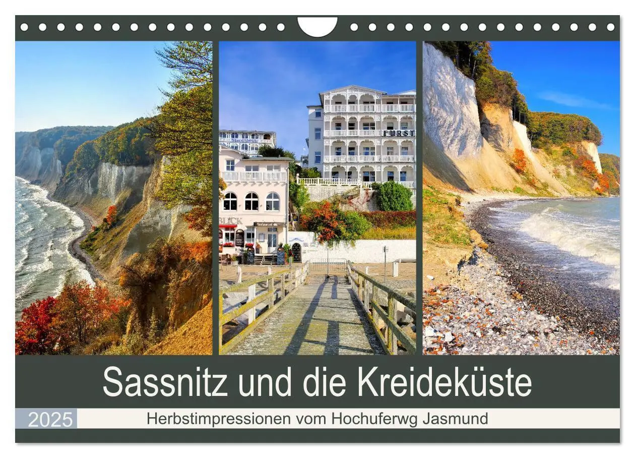 Cover: 9783435266319 | Sassnitz und die Kreideküste - Herbstimpressionen vom Hochuferweg...
