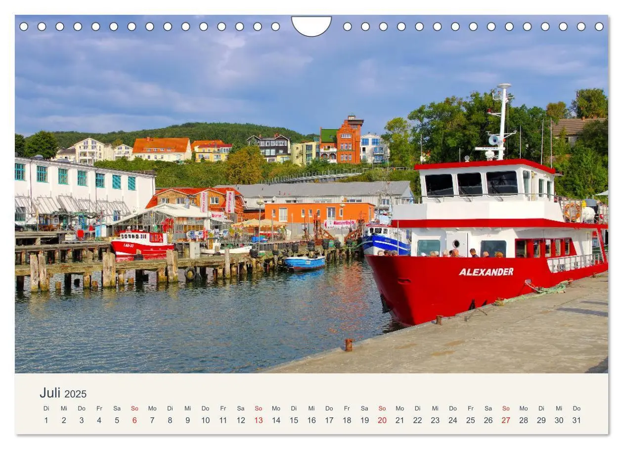 Bild: 9783435266319 | Sassnitz und die Kreideküste - Herbstimpressionen vom Hochuferweg...