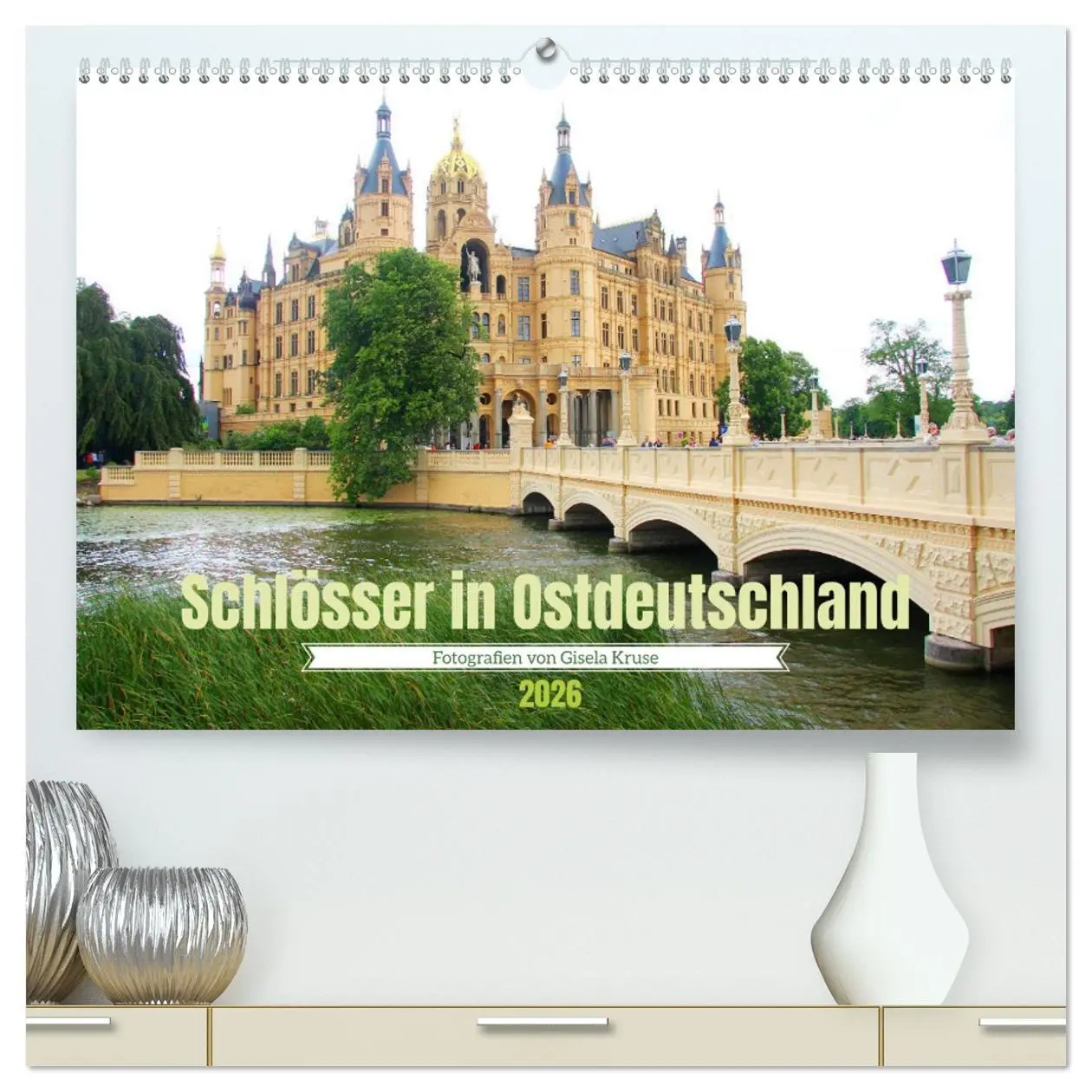 Cover: 9783457426319 | Schlösser in Ostdeutschland (hochwertiger Premium Wandkalender 2026...