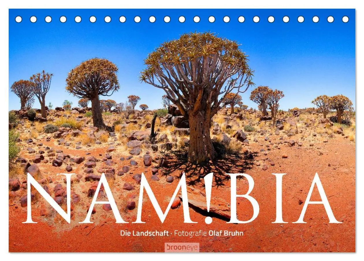Cover: 9783516136319 | Namibia - Die Landschaft (Tischkalender 2026 DIN A5 quer), CALVENDO...