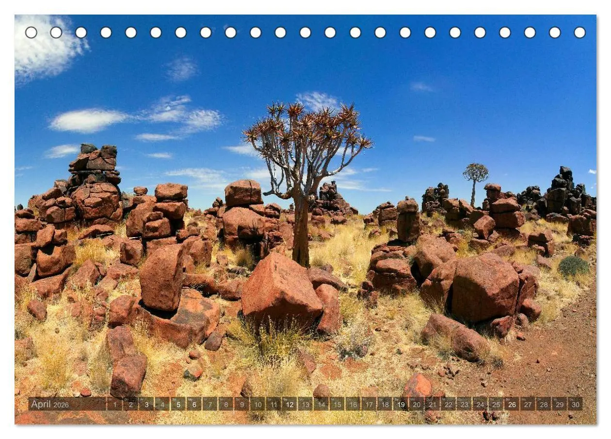 Bild: 9783516136319 | Namibia - Die Landschaft (Tischkalender 2026 DIN A5 quer), CALVENDO...