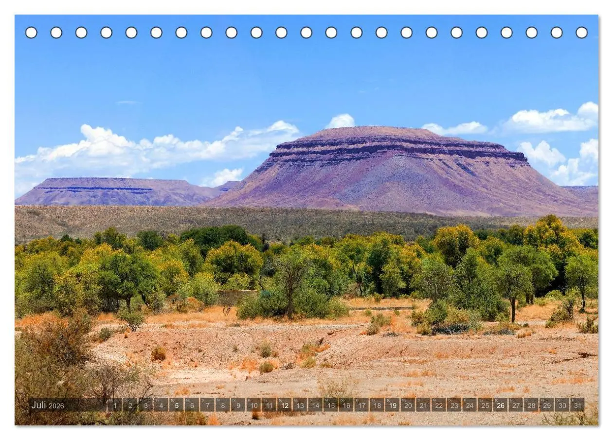 Bild: 9783516136319 | Namibia - Die Landschaft (Tischkalender 2026 DIN A5 quer), CALVENDO...