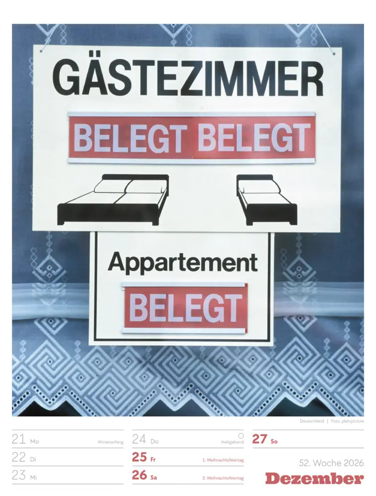 Bild: 9783838436319 | Signs Wochenplaner Kalender 2026 | Ackermann Kunstverlag GmbH | 56 S.